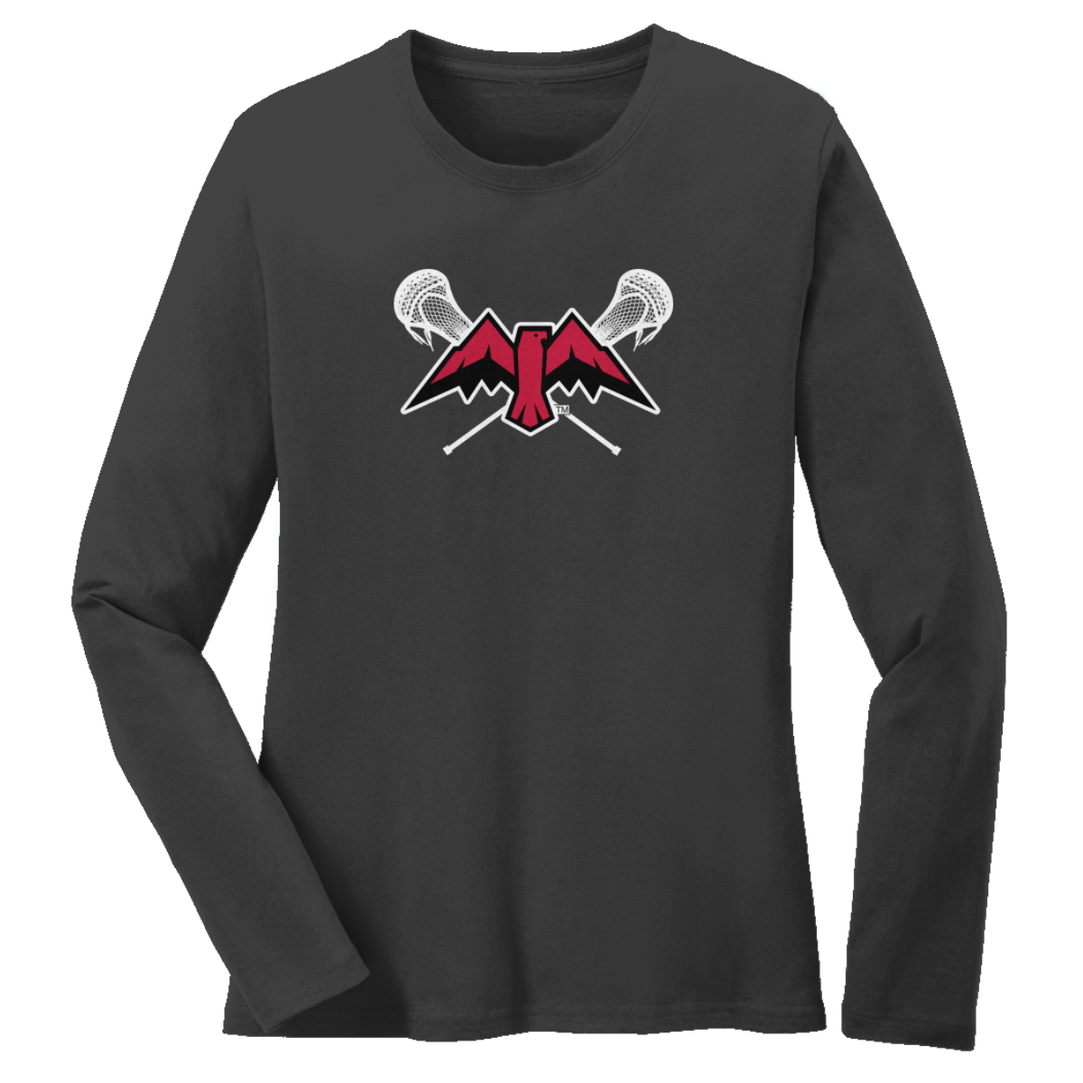 Women's Montrose Lacrosse Port & Co Cotton Long Sleeve