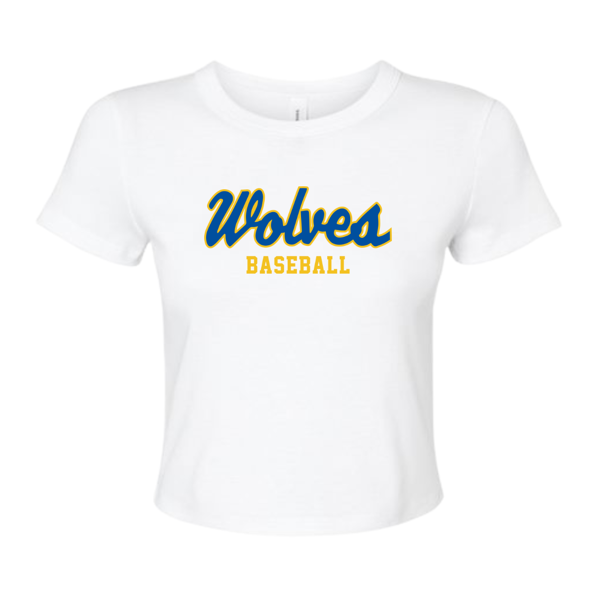 Women's St. Paul's Baseball Bella + Canvas Micro Rib Baby Tee