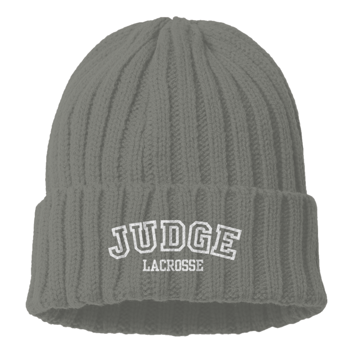 Judge Lax Atlantis Headwear Cable Knit Cuffed Beanie