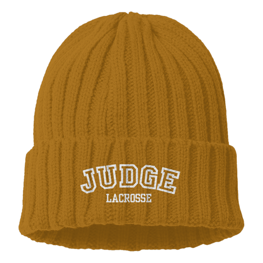 Judge Lax Atlantis Headwear Cable Knit Cuffed Beanie