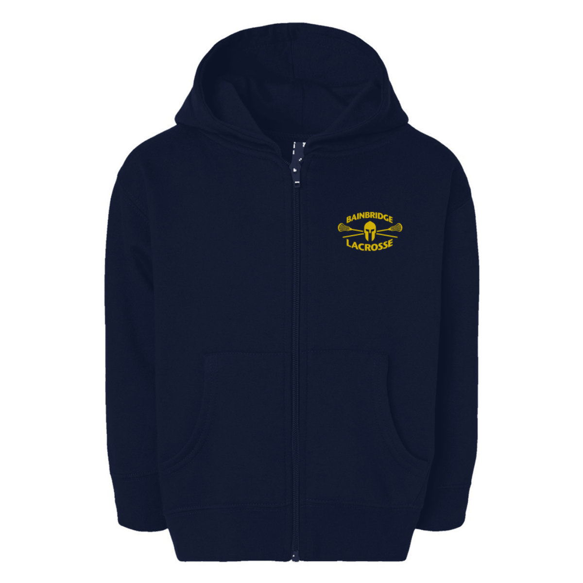 Toddler Bainbridge Lacrosse Full-Zip Fleece Hoodie
