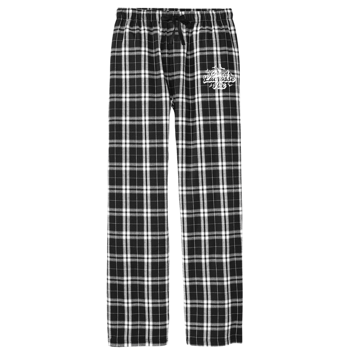 Adult Co Ed Lacrosse District Flannel Plaid Pant