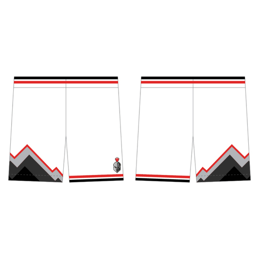 Mountain Ridge Lacrosse Athletic Shorts - White