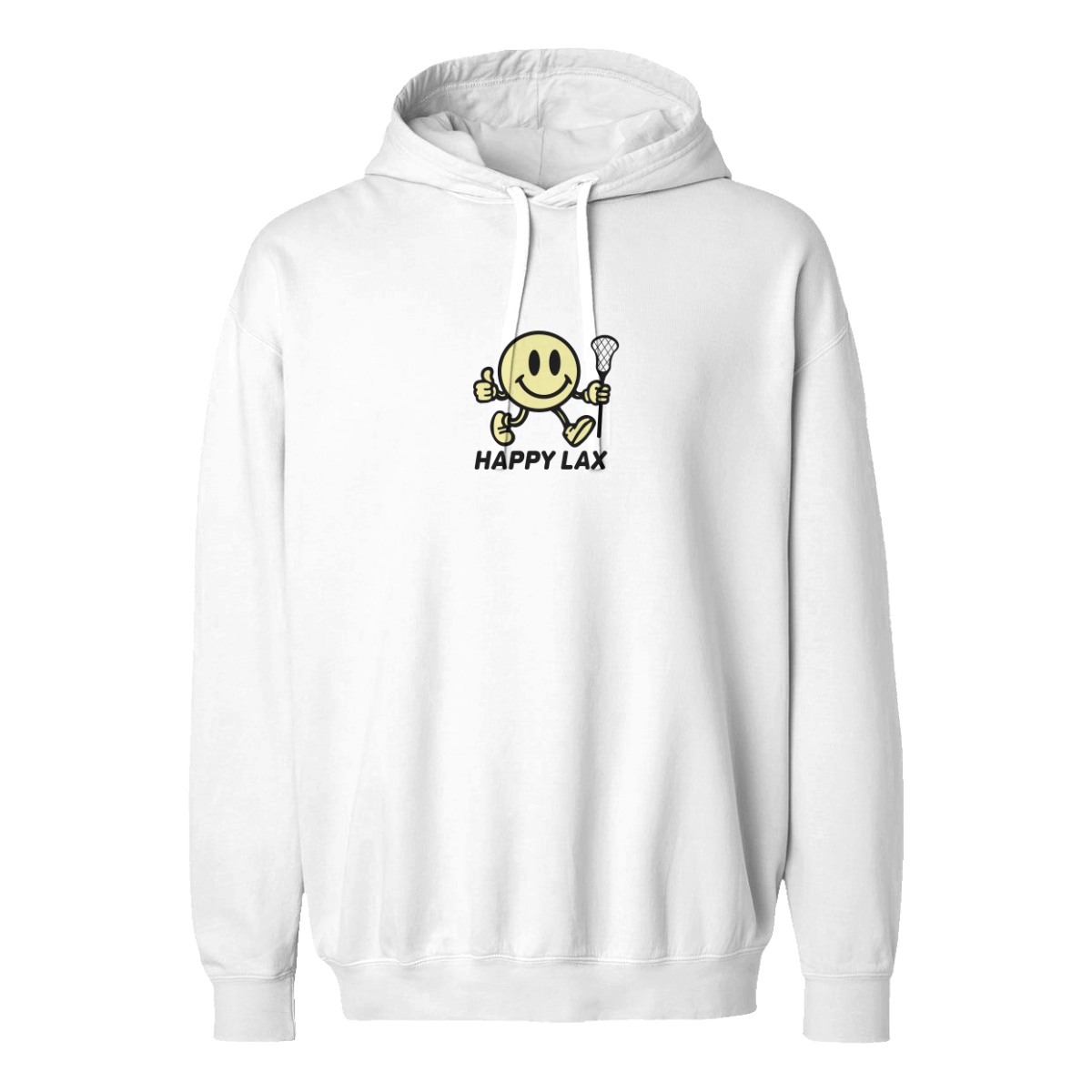Adult Happy Lax Comfort Colors Lightweight Hoodie