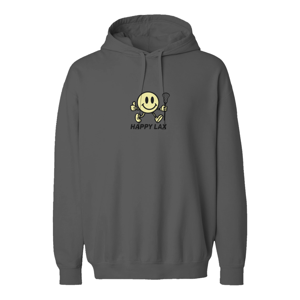 Adult Happy Lax Comfort Colors Lightweight Hoodie
