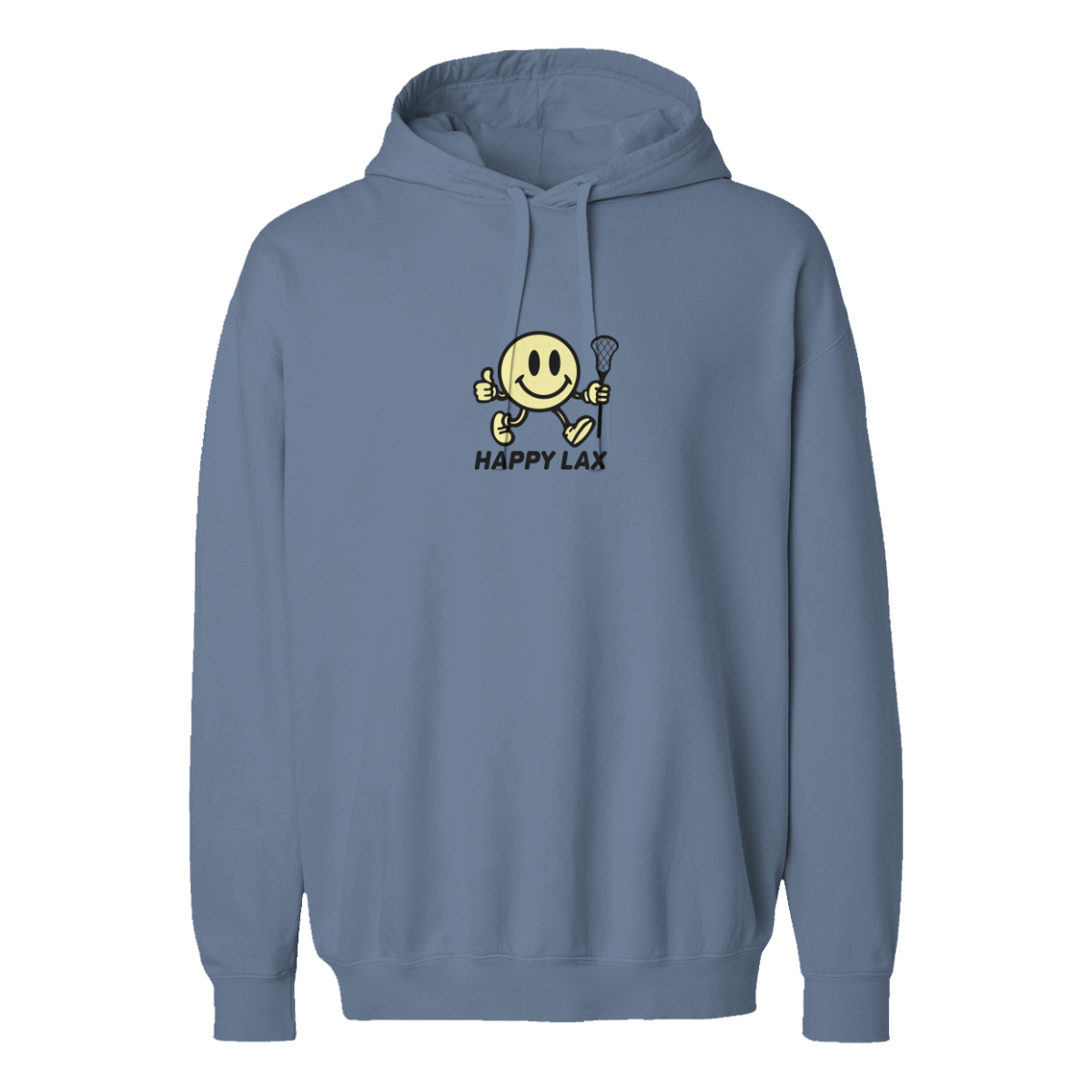 Adult Happy Lax Comfort Colors Lightweight Hoodie