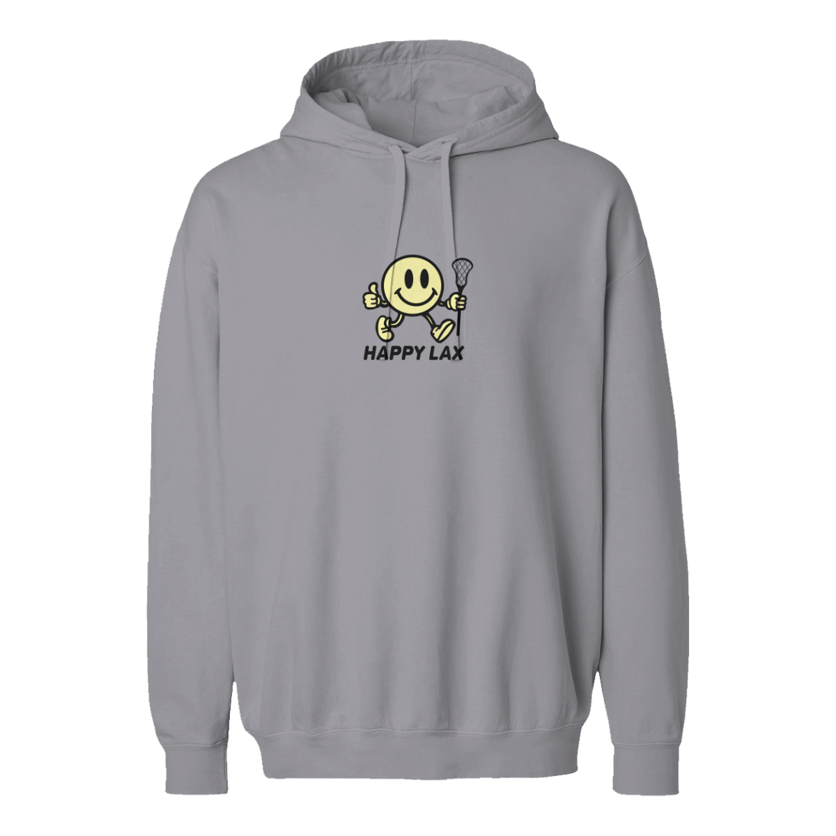Adult Happy Lax Comfort Colors Lightweight Hoodie