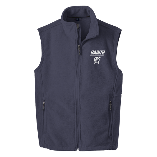 Adult Saints Archery Port Authority Fleece Vest