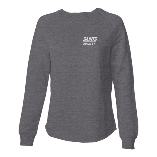 Women's Saints Archery ITC Wave Wash Crewneck Sweatshirt