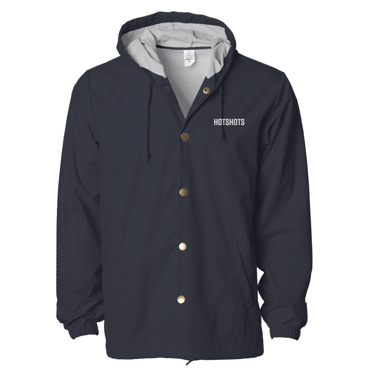Adult Hotshots Lacrosse ITC Water-Resistant Hooded Windbreaker