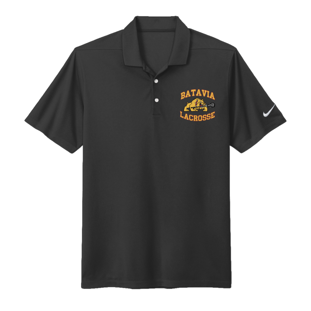 Adult Batavia Lacrosse Nike Dri-FIT Micro Pique 2.0 Polo