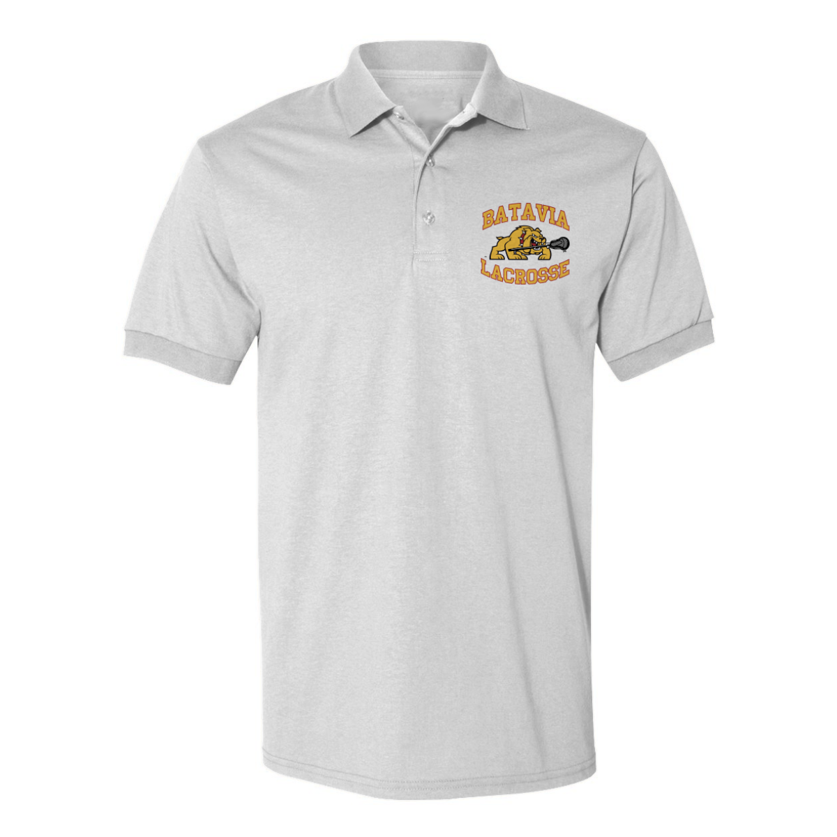 Adult Batavia Lacrosse Gildan Dryblend Polo