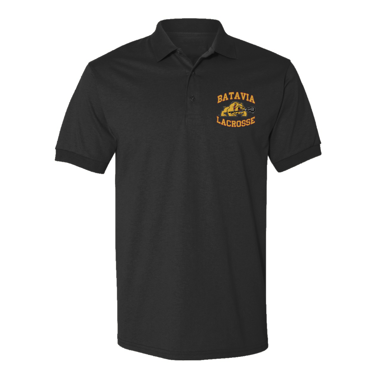 Adult Batavia Lacrosse Gildan Dryblend Polo