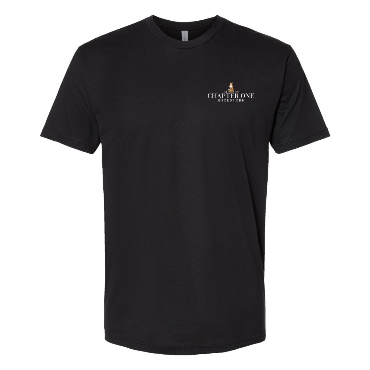Adult Chapter One Bookstore Next Level Cotton T-Shirt