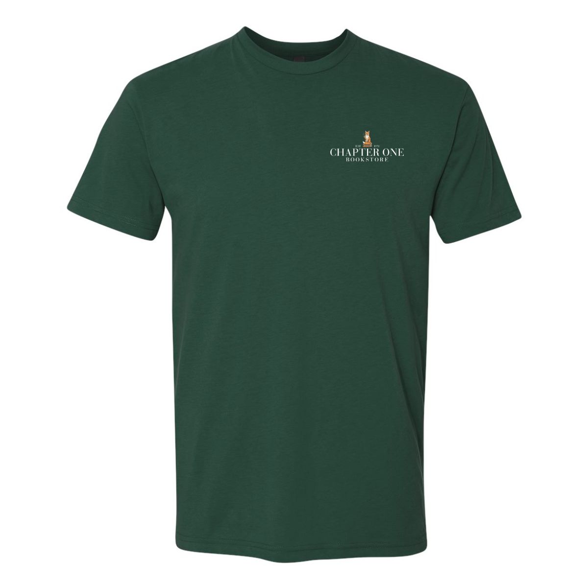 Adult Chapter One Bookstore Next Level Cotton T-Shirt