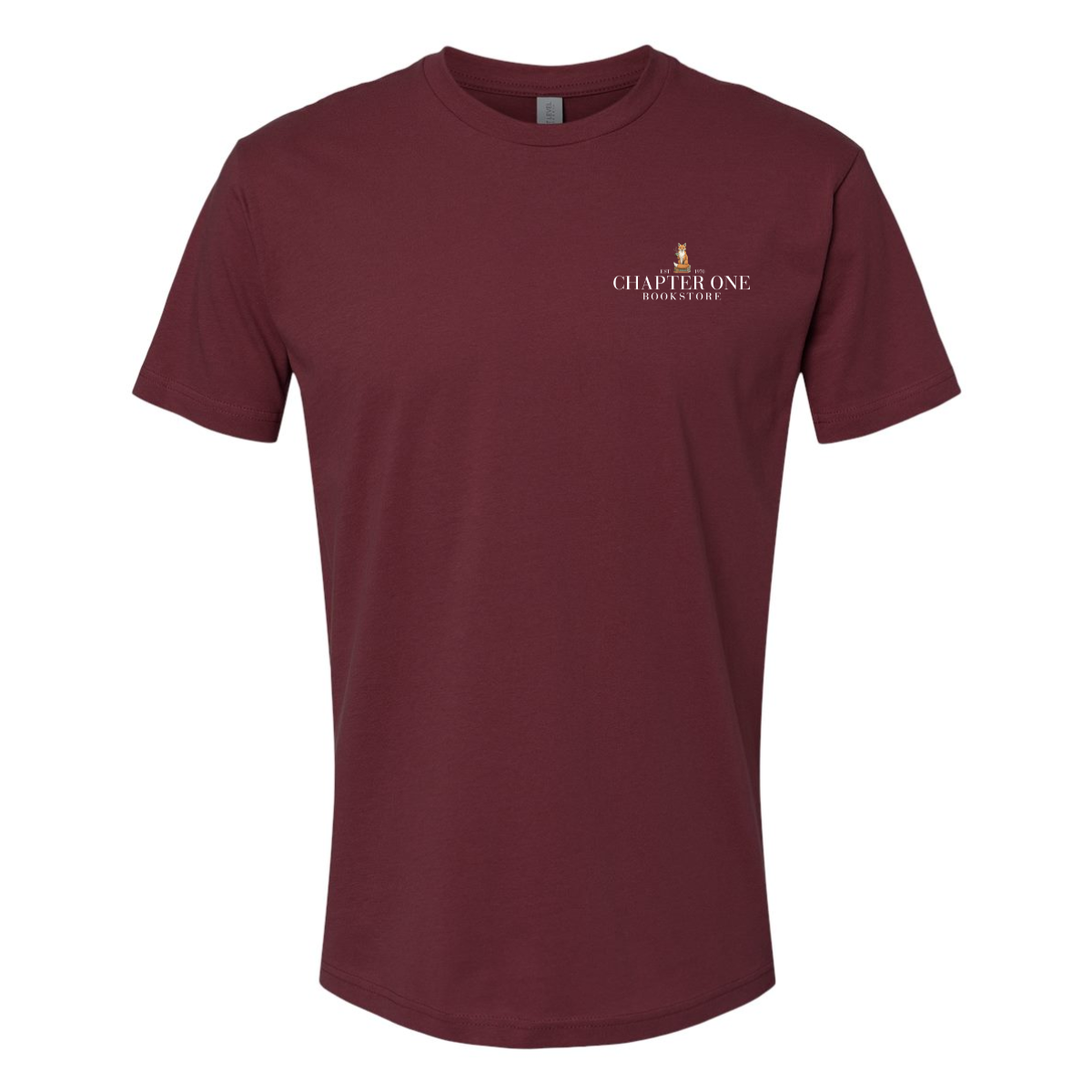 Adult Chapter One Bookstore Next Level Cotton T-Shirt