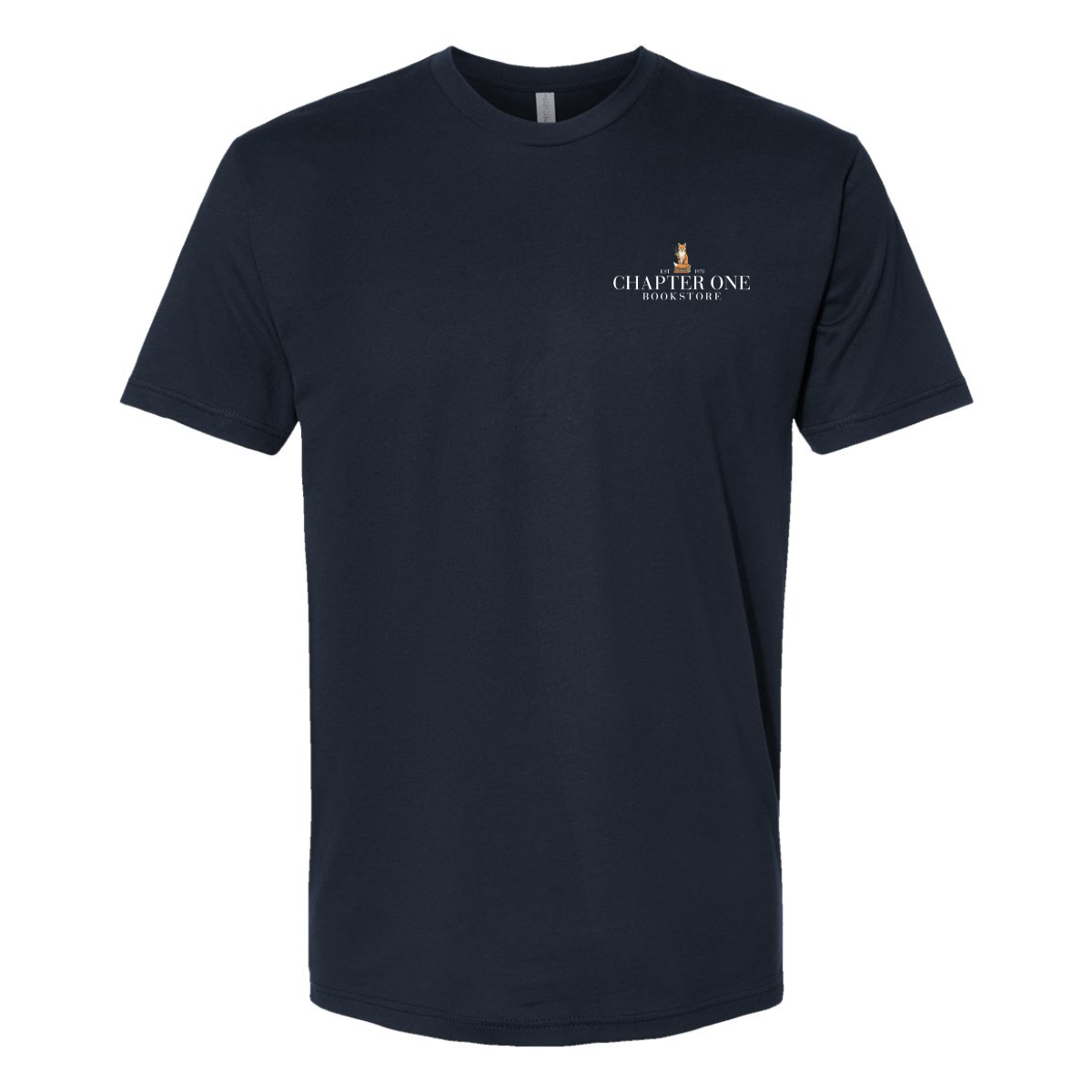 Adult Chapter One Bookstore Next Level Cotton T-Shirt