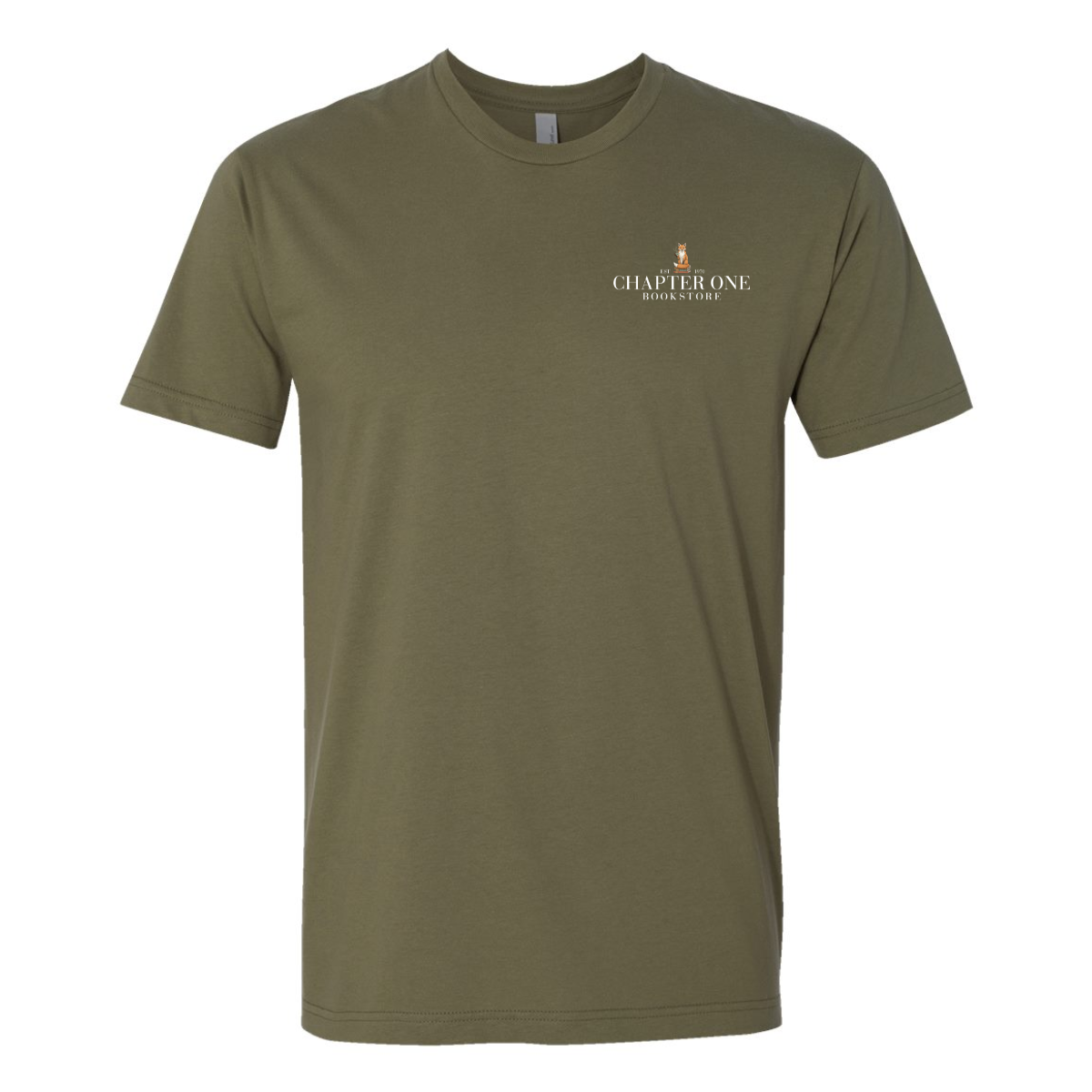 Adult Chapter One Bookstore Next Level Cotton T-Shirt