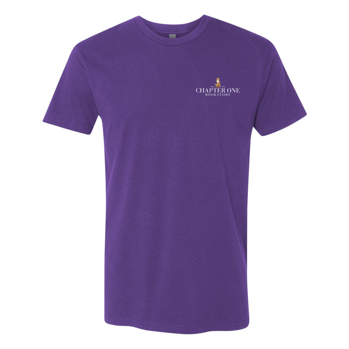 Adult Chapter One Bookstore Next Level Cotton T-Shirt