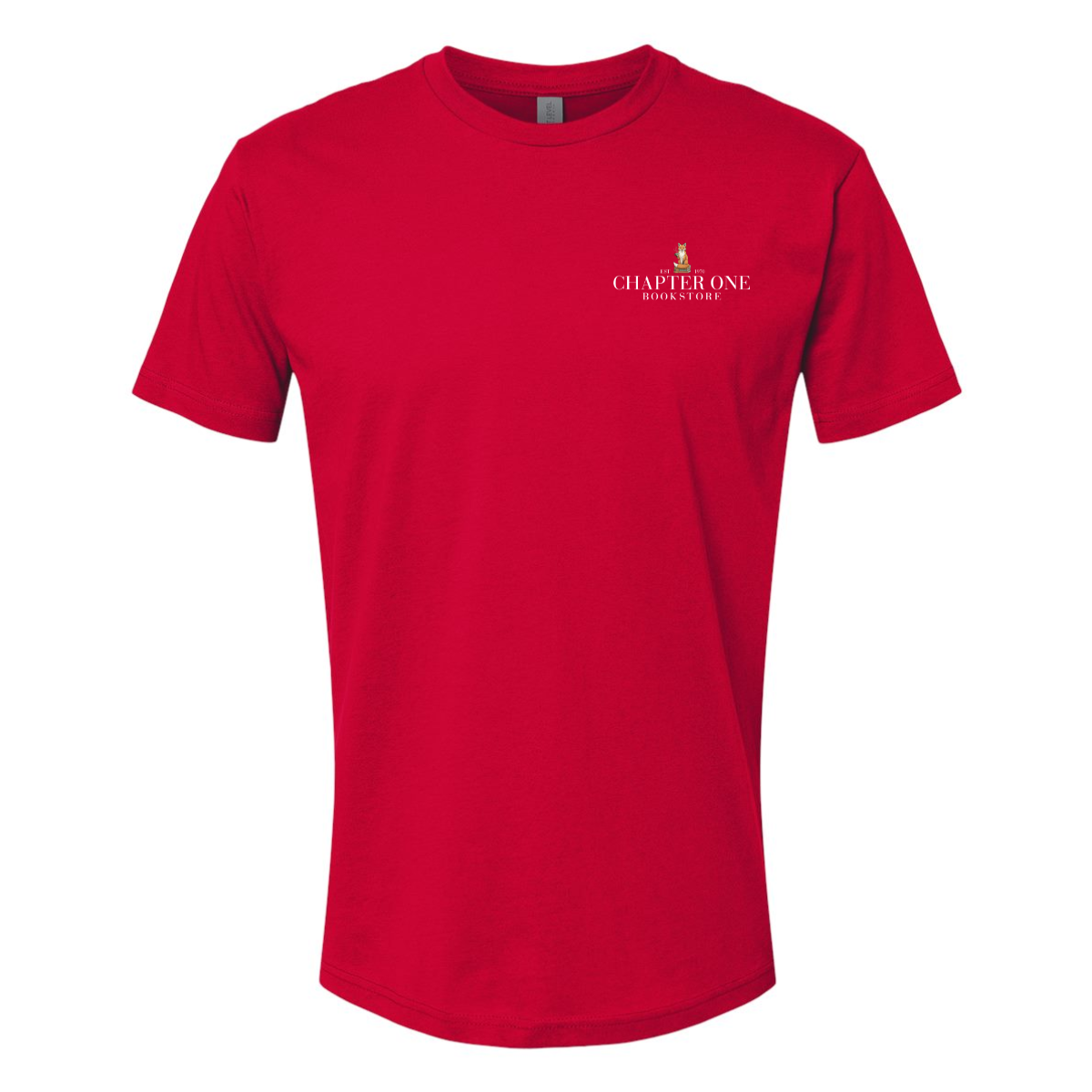 Adult Chapter One Bookstore Next Level Cotton T-Shirt