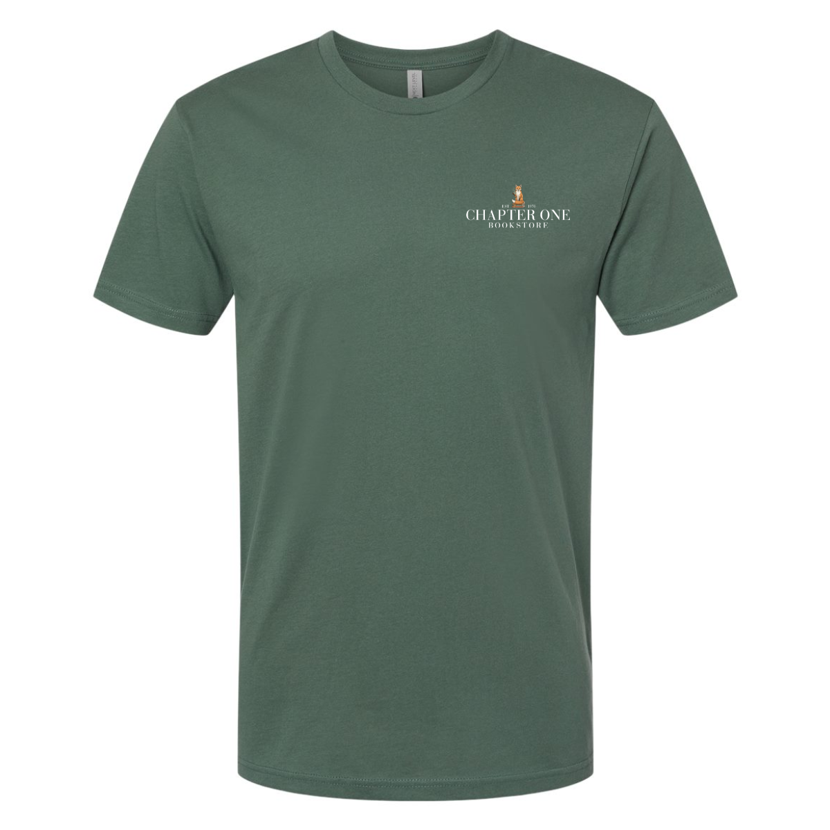 Adult Chapter One Bookstore Next Level Cotton T-Shirt