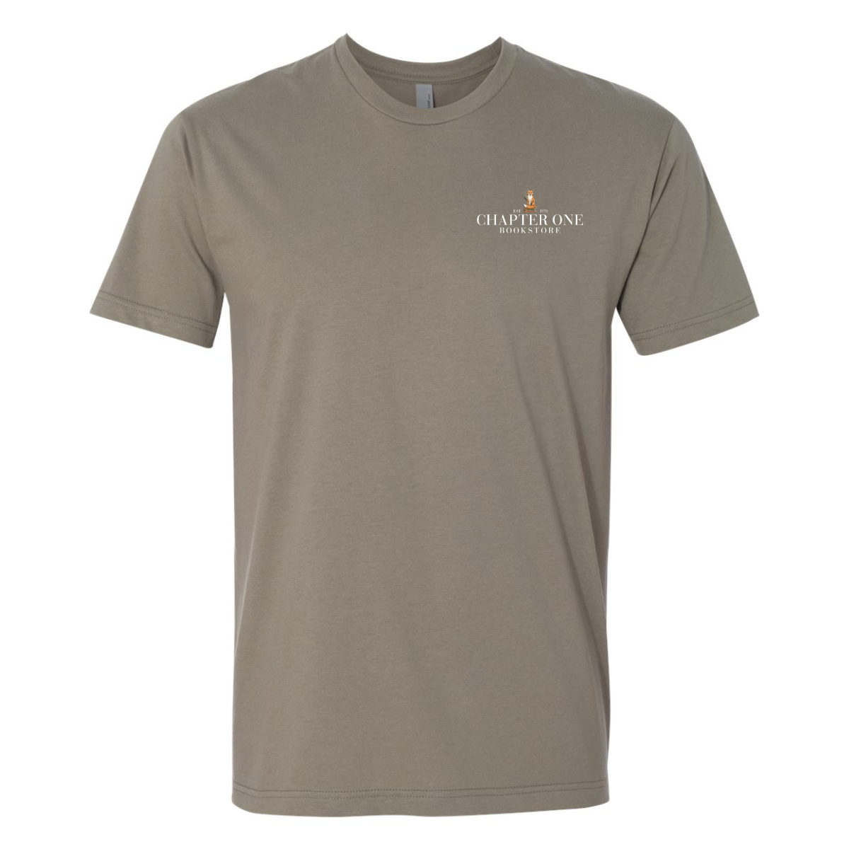 Adult Chapter One Bookstore Next Level Cotton T-Shirt