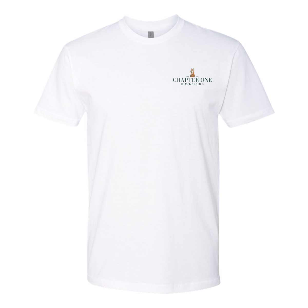 Adult Chapter One Bookstore Next Level Cotton T-Shirt