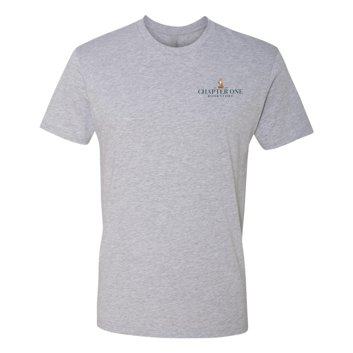 Adult Chapter One Bookstore Next Level Cotton T-Shirt