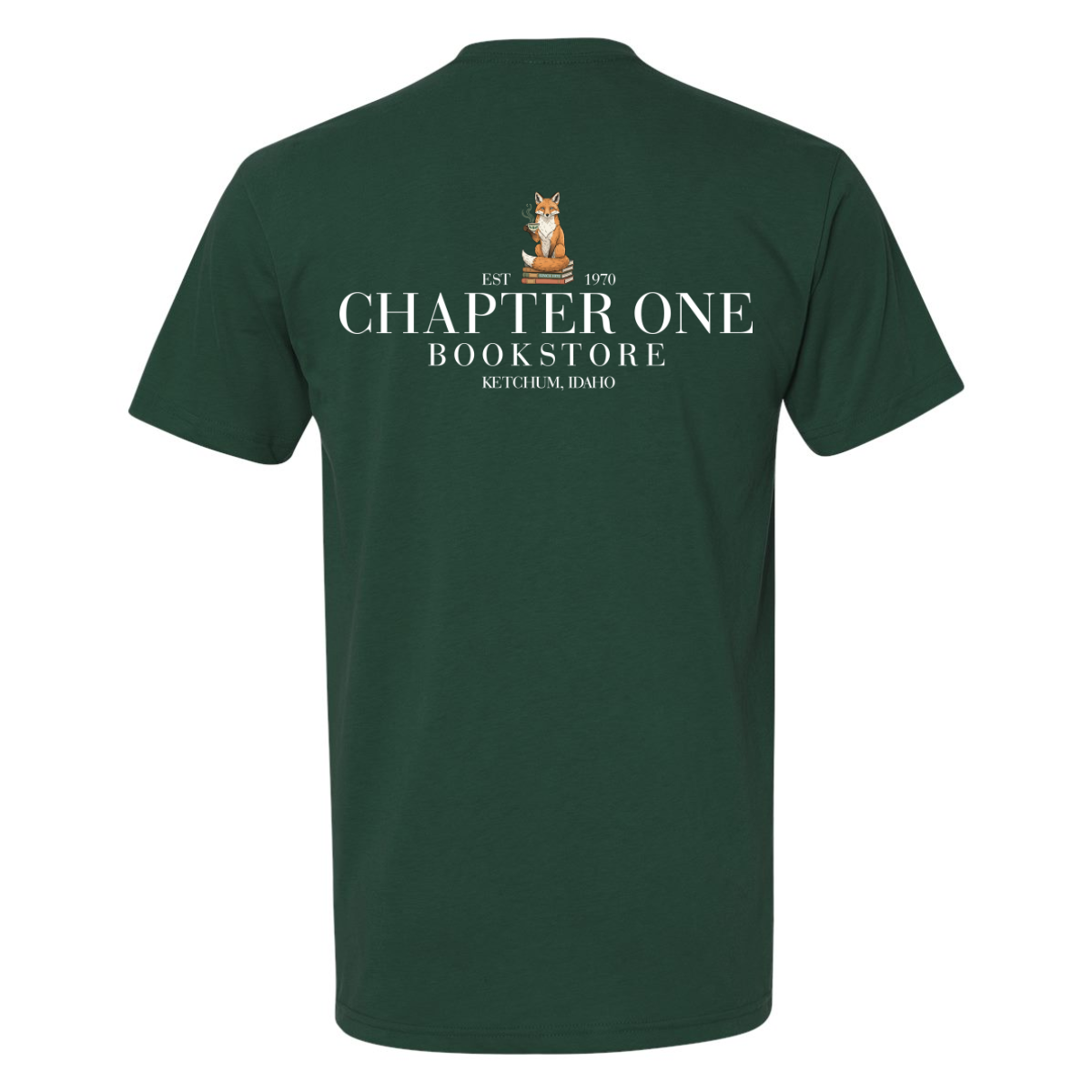 Adult Chapter One Bookstore Next Level Cotton T-Shirt
