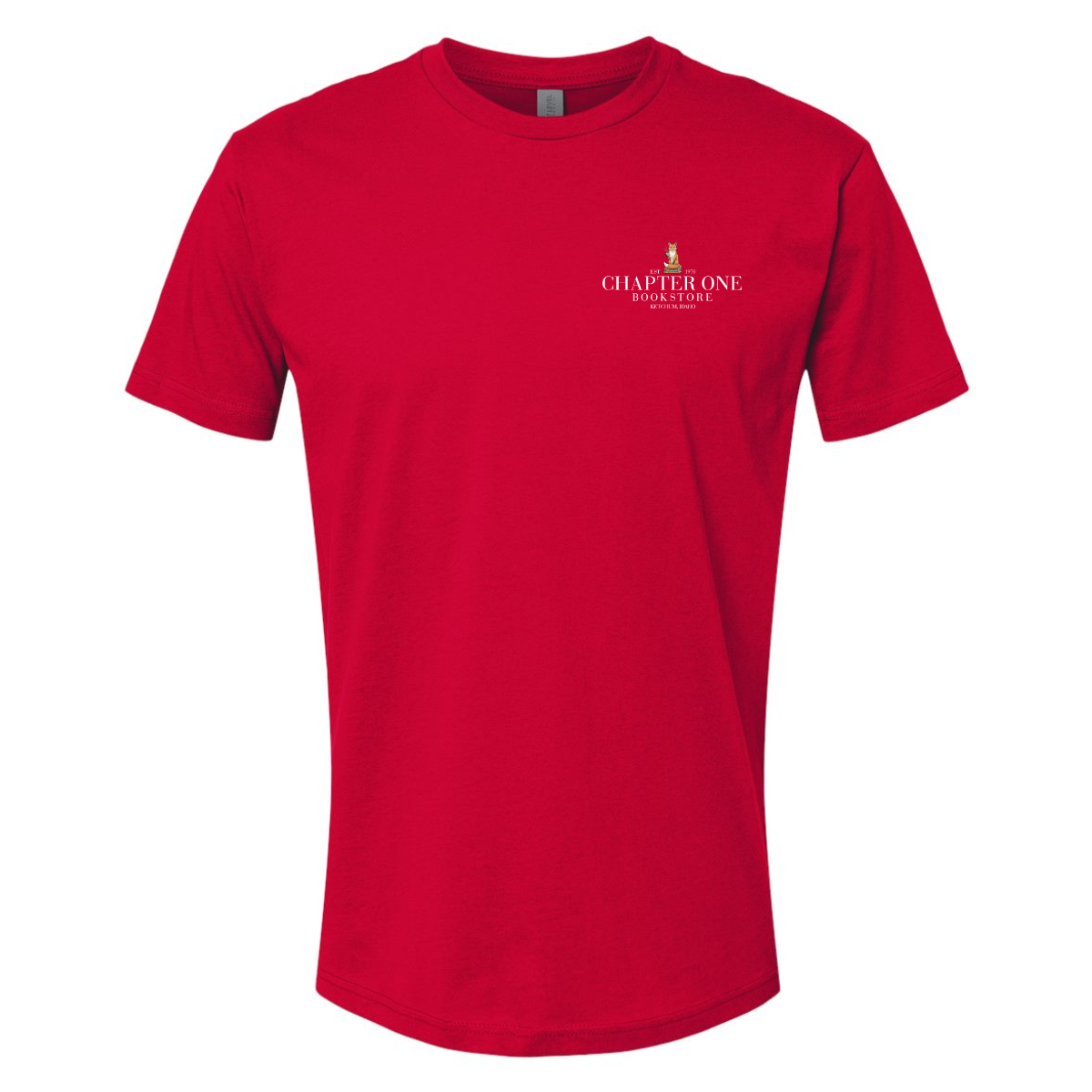 Adult Chapter One Bookstore Next Level Cotton T-Shirt