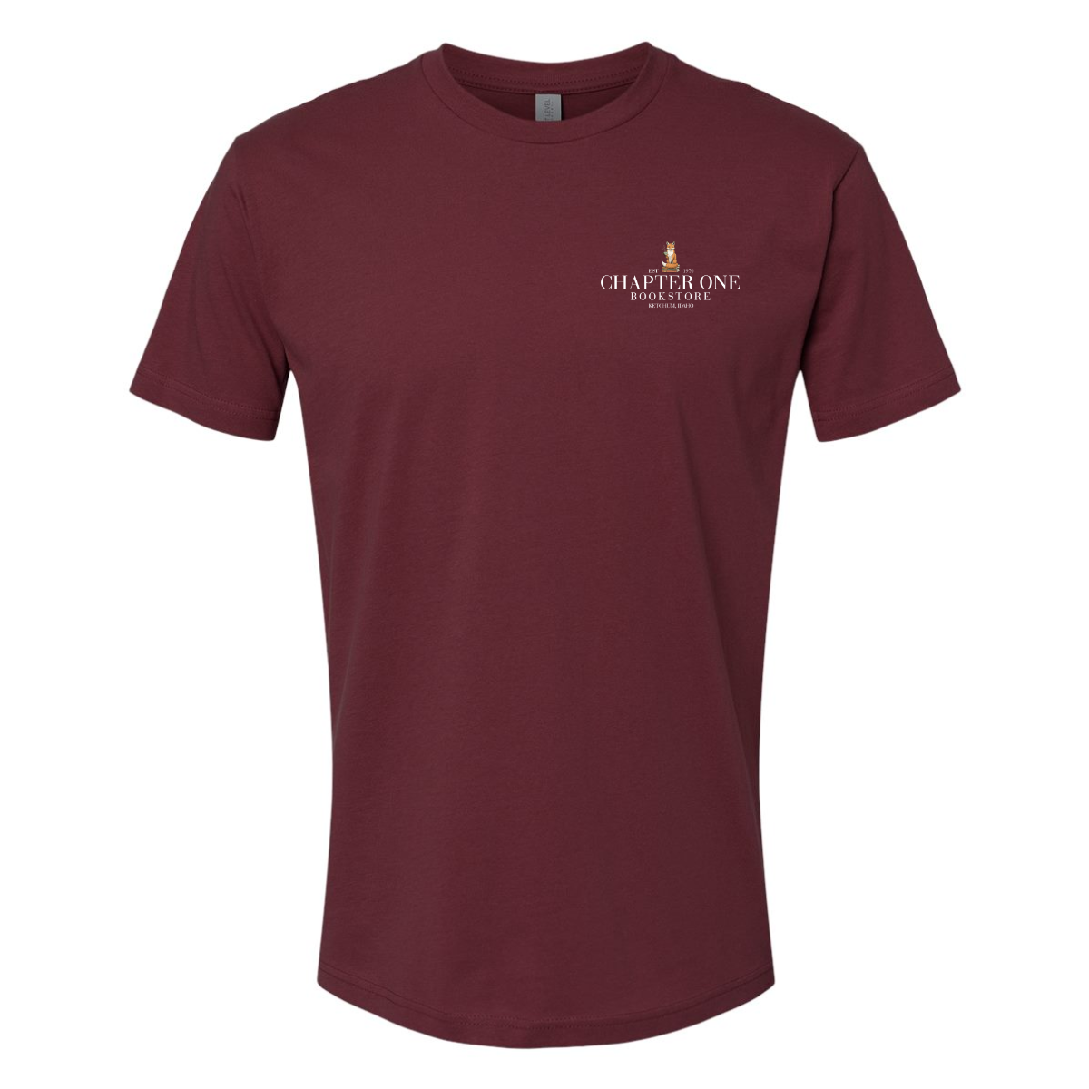 Adult Chapter One Bookstore Next Level Cotton T-Shirt
