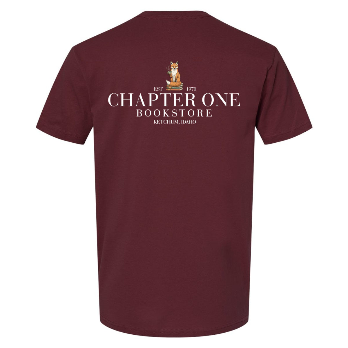 Adult Chapter One Bookstore Next Level Cotton T-Shirt