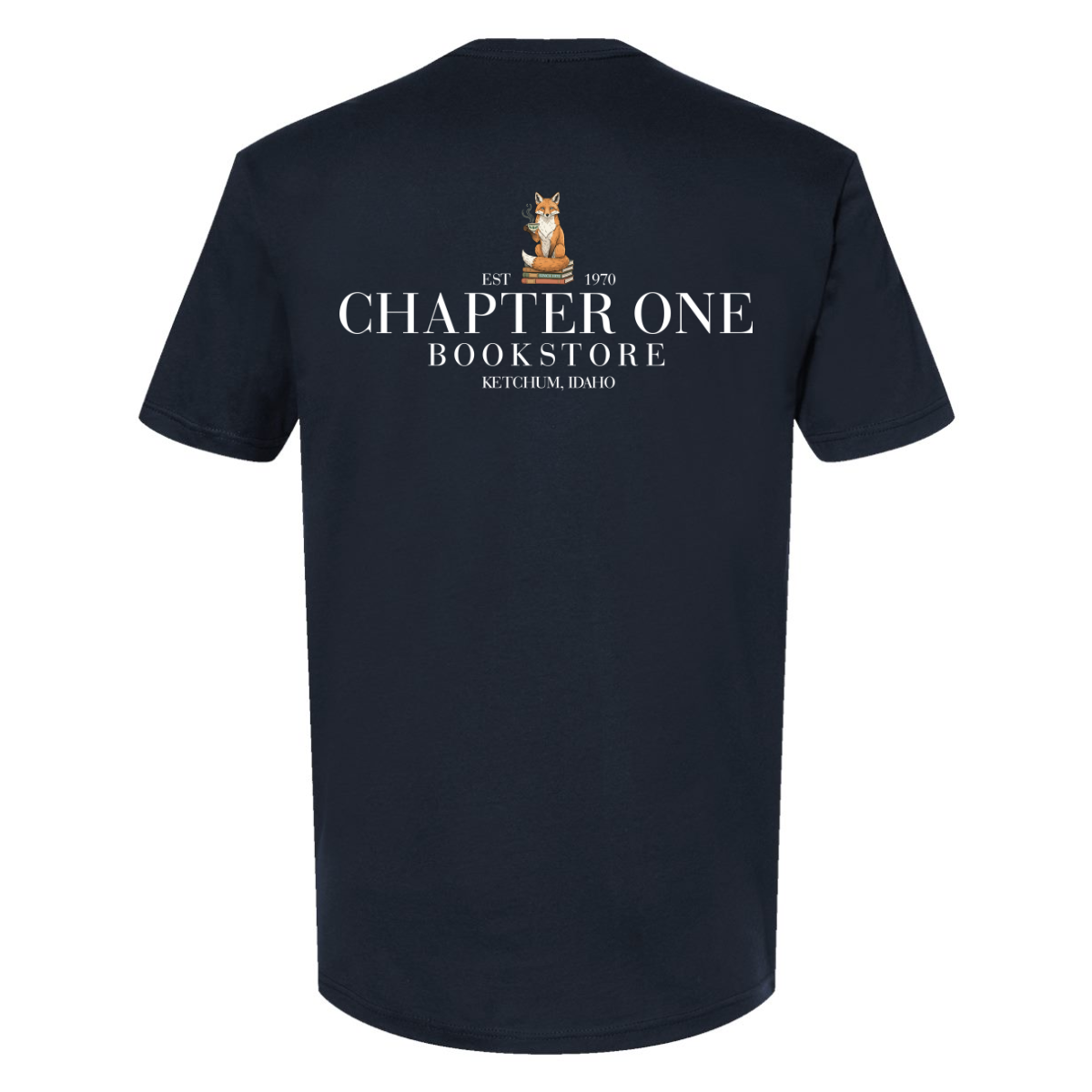 Adult Chapter One Bookstore Next Level Cotton T-Shirt