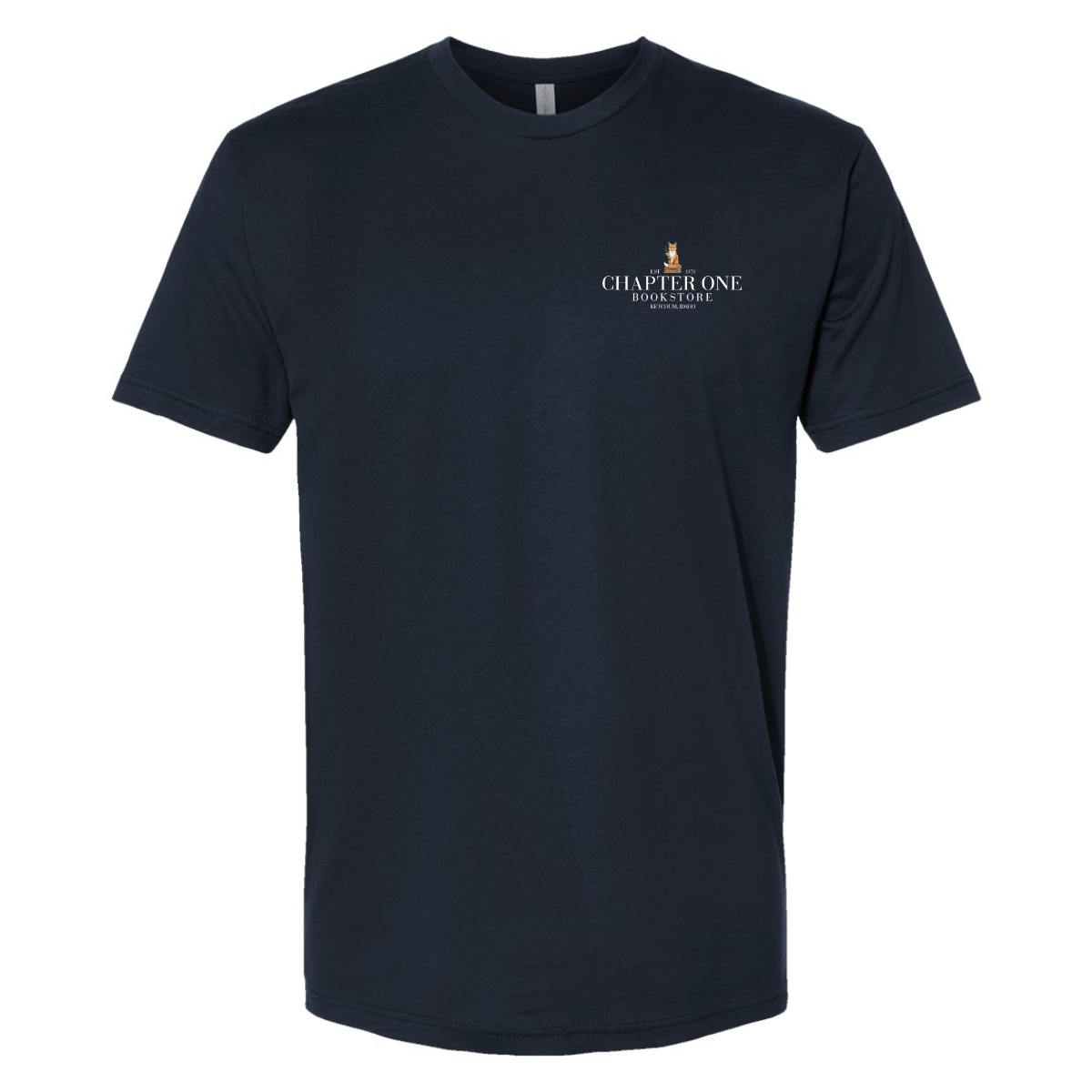 Adult Chapter One Bookstore Next Level Cotton T-Shirt