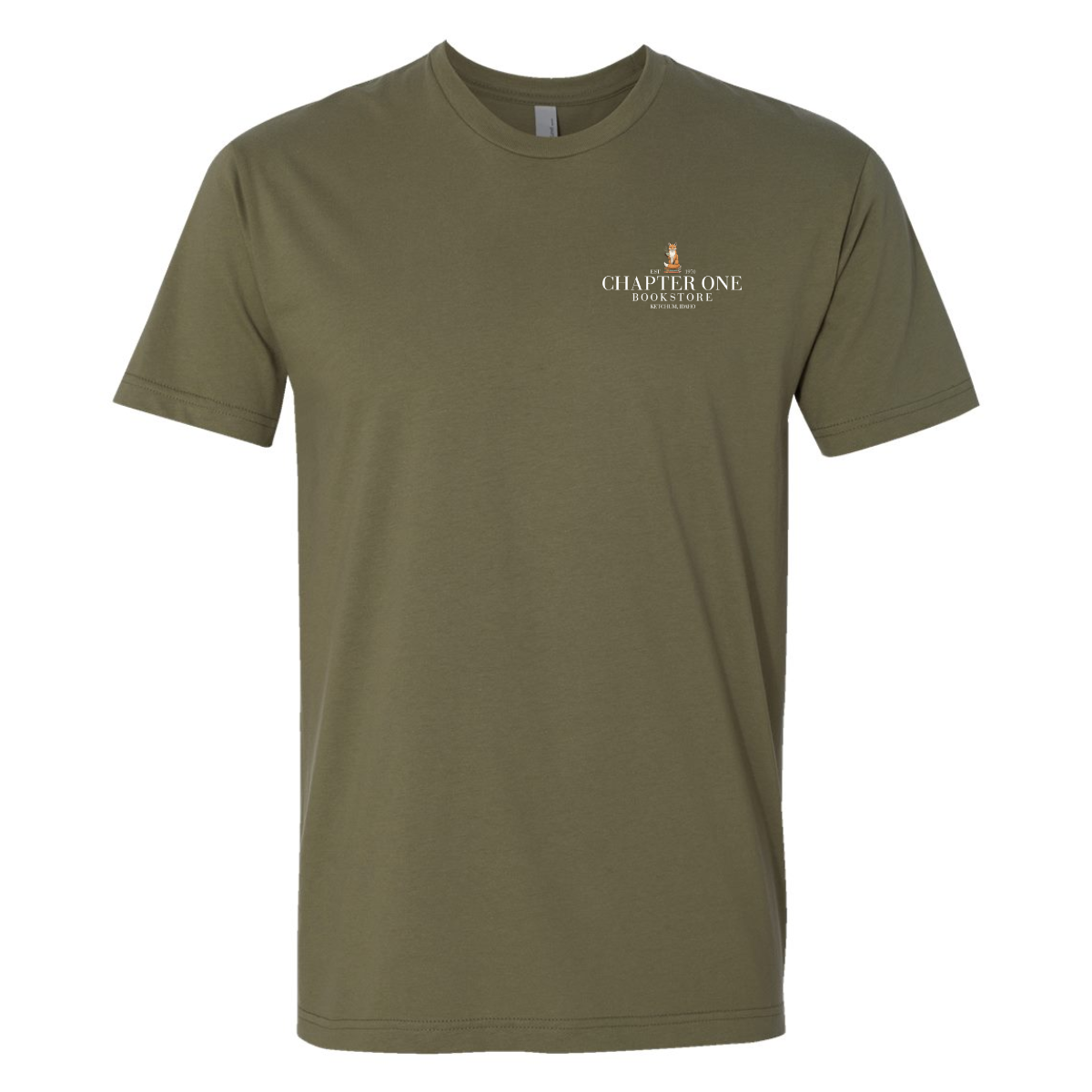 Adult Chapter One Bookstore Next Level Cotton T-Shirt