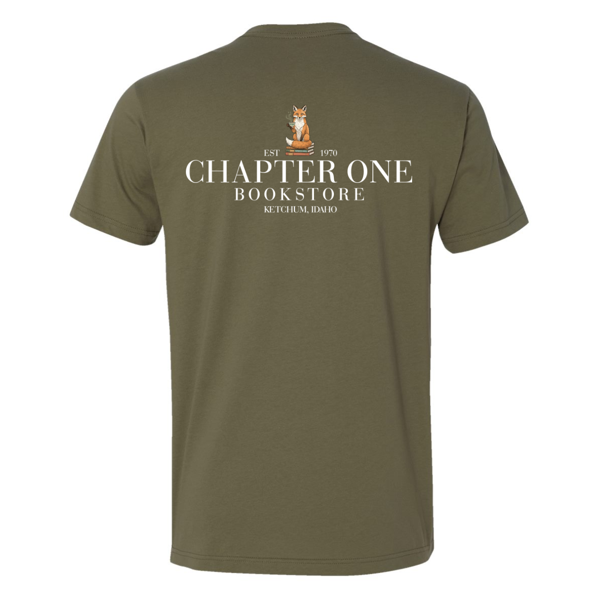 Adult Chapter One Bookstore Next Level Cotton T-Shirt