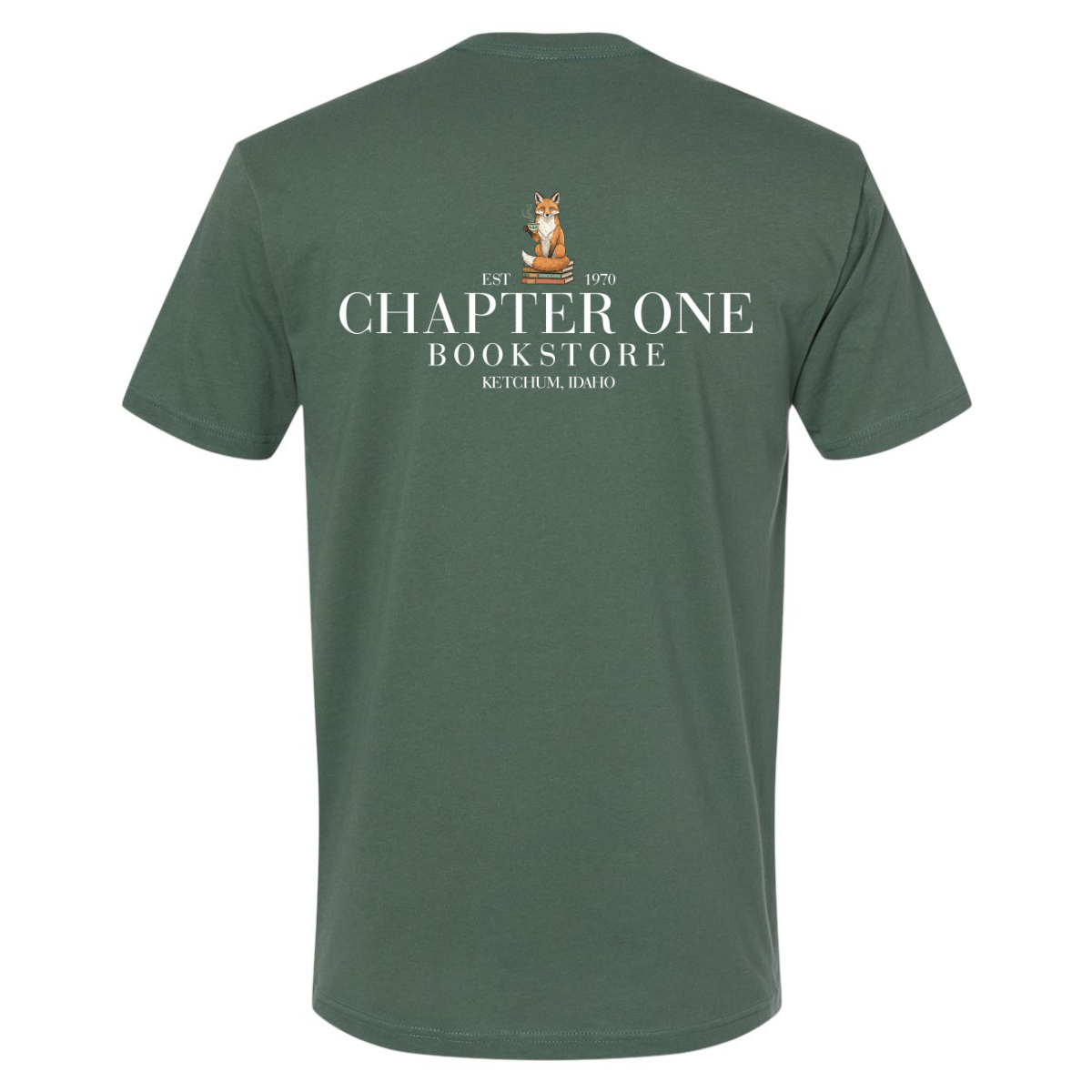 Adult Chapter One Bookstore Next Level Cotton T-Shirt