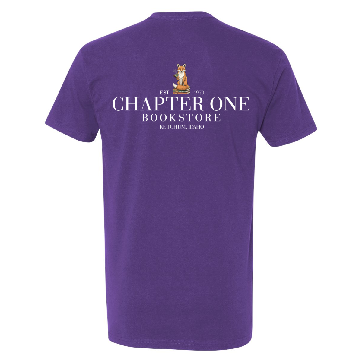 Adult Chapter One Bookstore Next Level Cotton T-Shirt