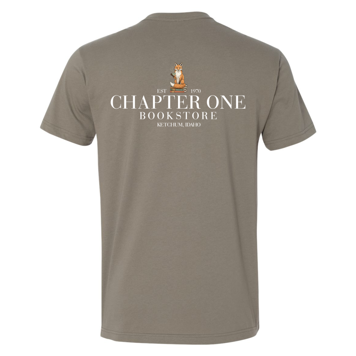 Adult Chapter One Bookstore Next Level Cotton T-Shirt