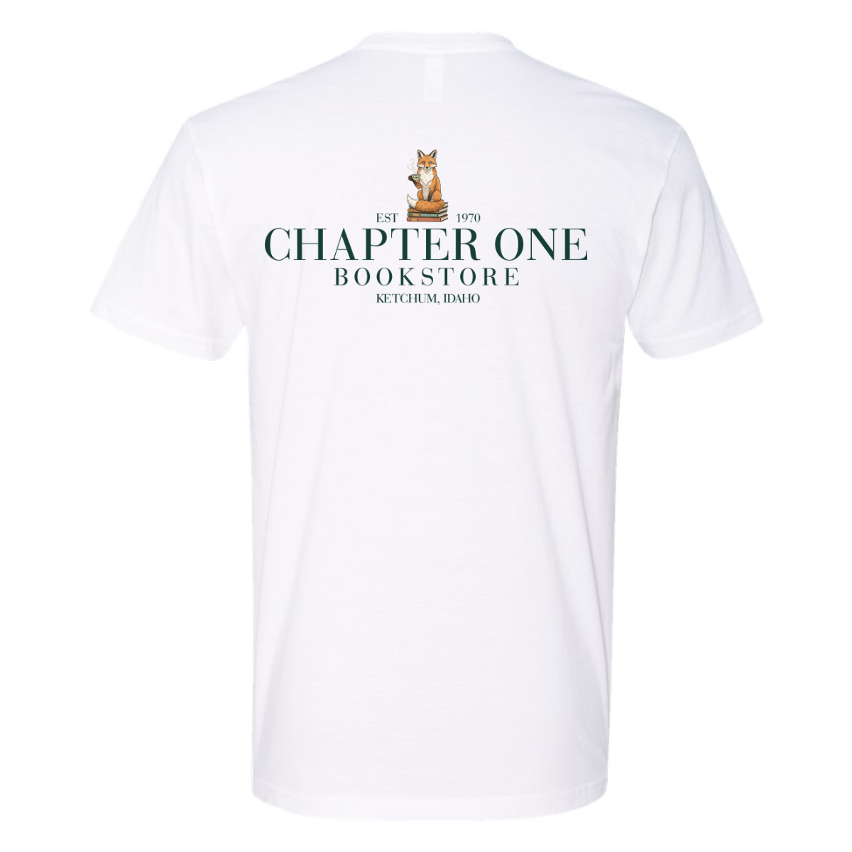 Adult Chapter One Bookstore Next Level Cotton T-Shirt
