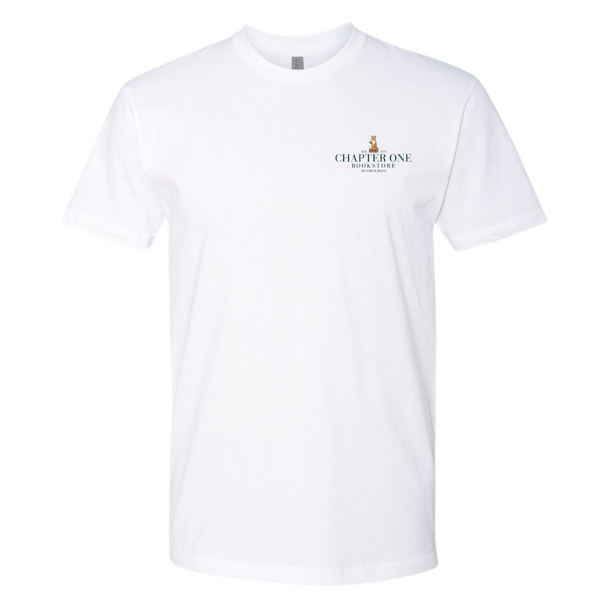 Adult Chapter One Bookstore Next Level Cotton T-Shirt