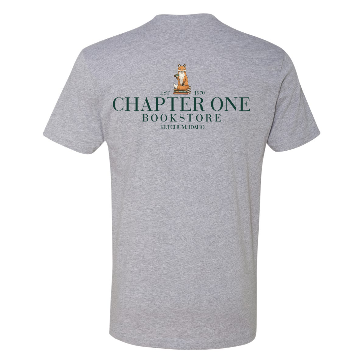 Adult Chapter One Bookstore Next Level Cotton T-Shirt