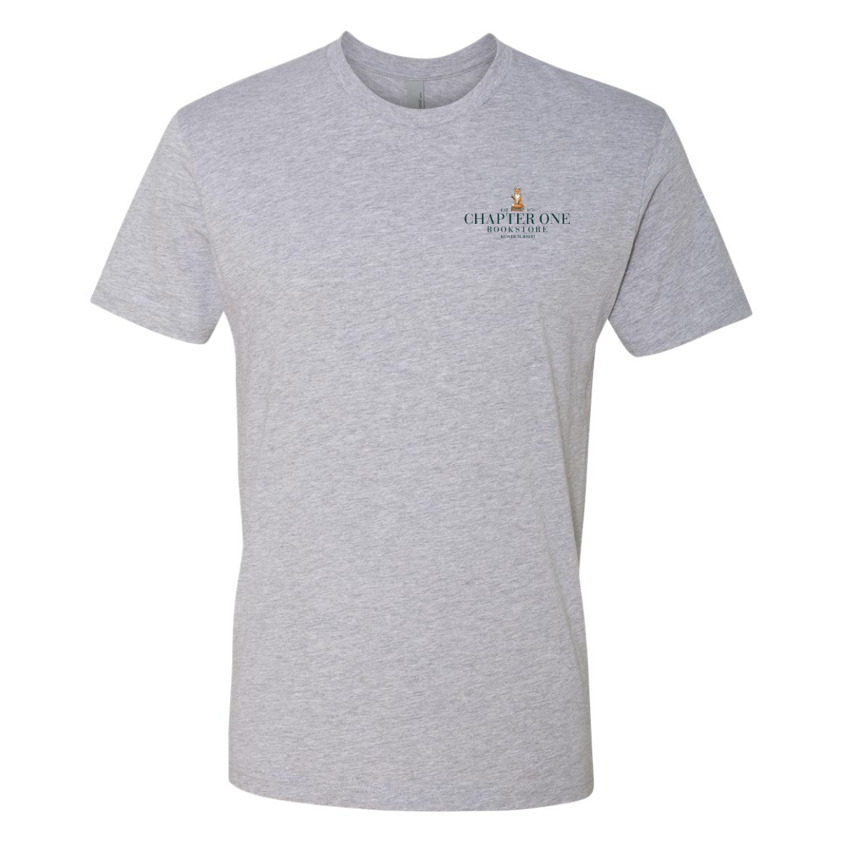 Adult Chapter One Bookstore Next Level Cotton T-Shirt
