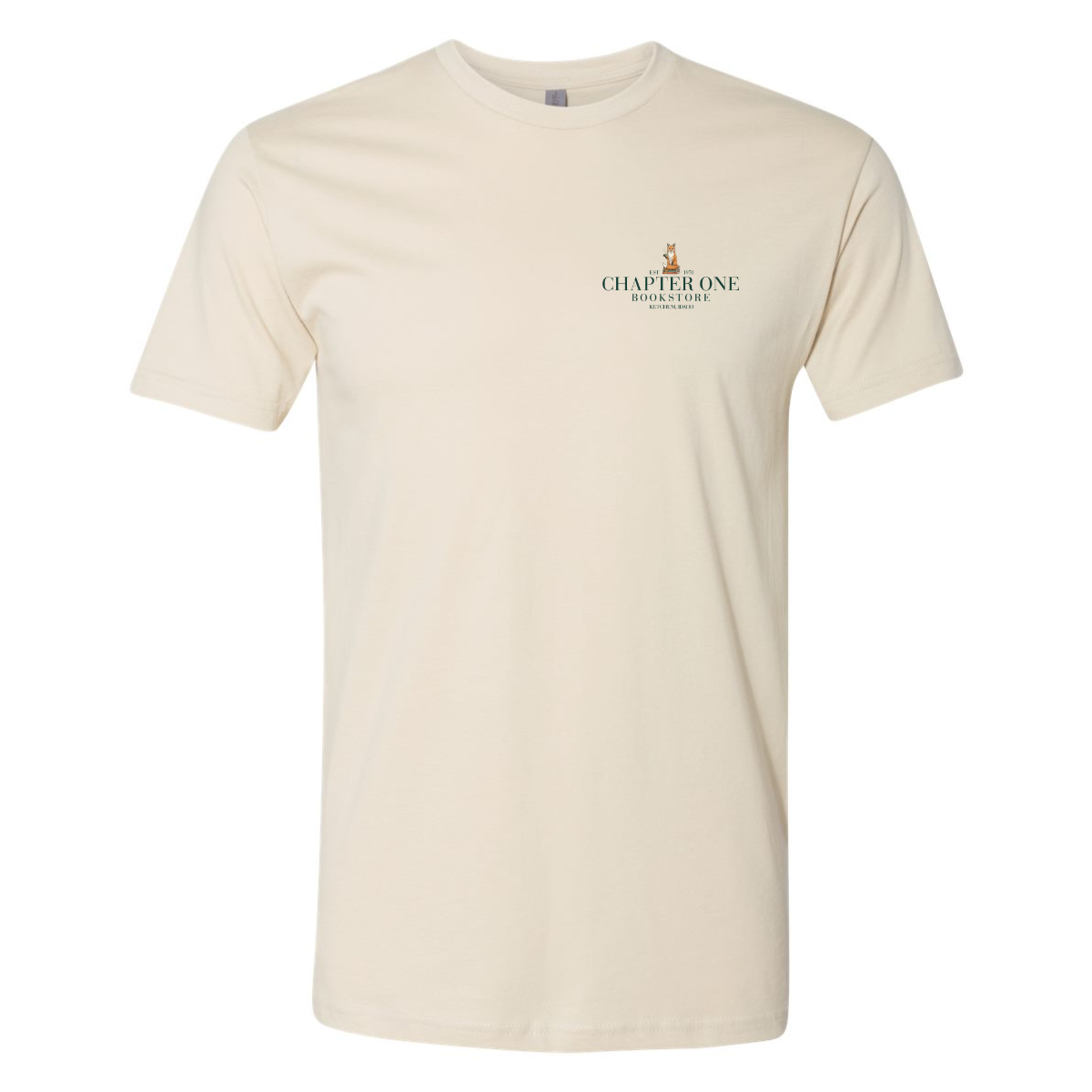 Adult Chapter One Bookstore Next Level Cotton T-Shirt