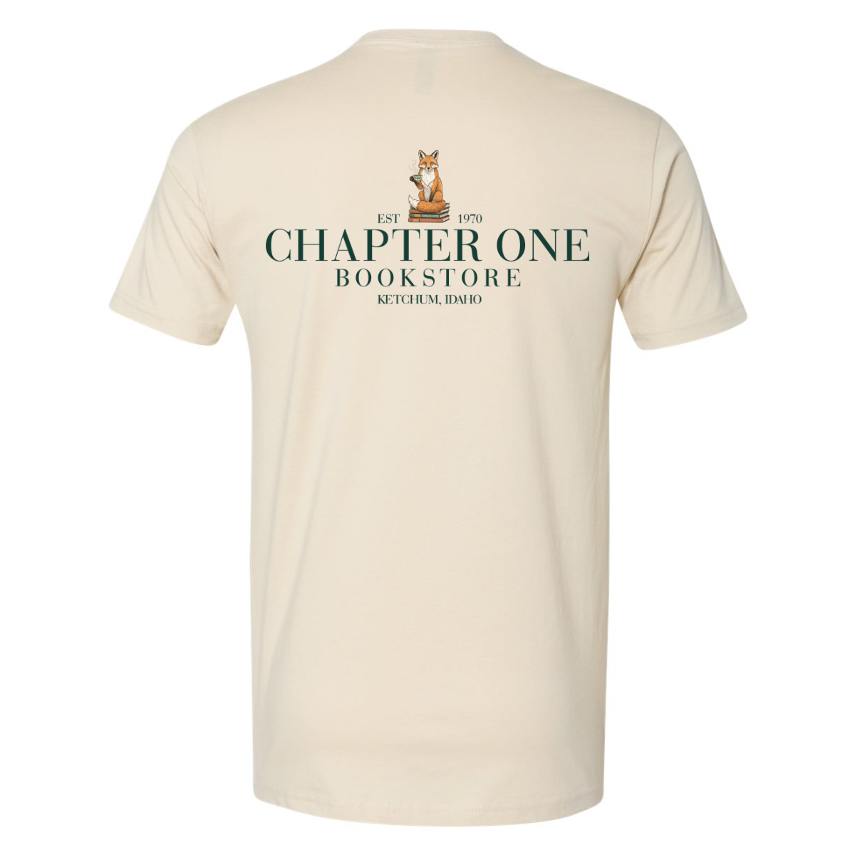 Adult Chapter One Bookstore Next Level Cotton T-Shirt