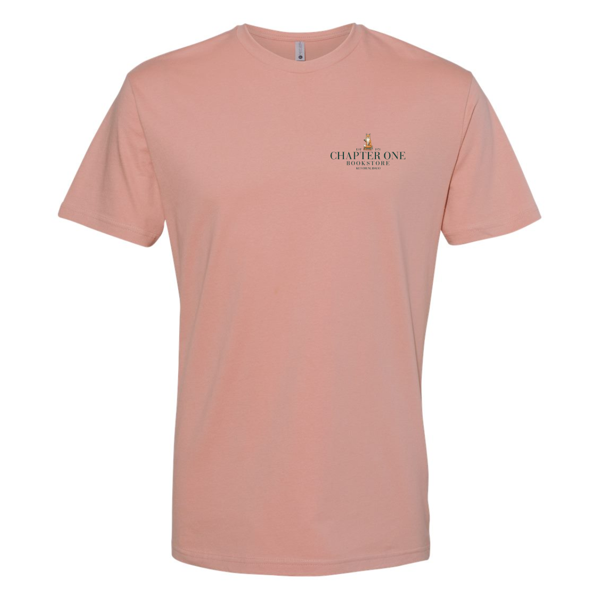 Adult Chapter One Bookstore Next Level Cotton T-Shirt