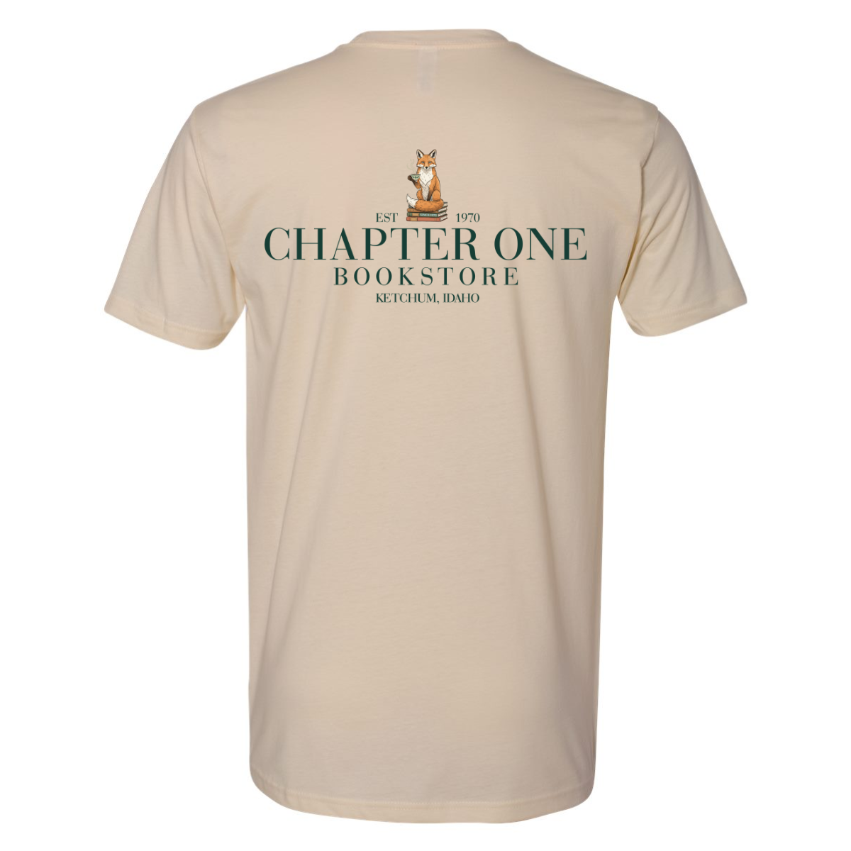 Adult Chapter One Bookstore Next Level Cotton T-Shirt