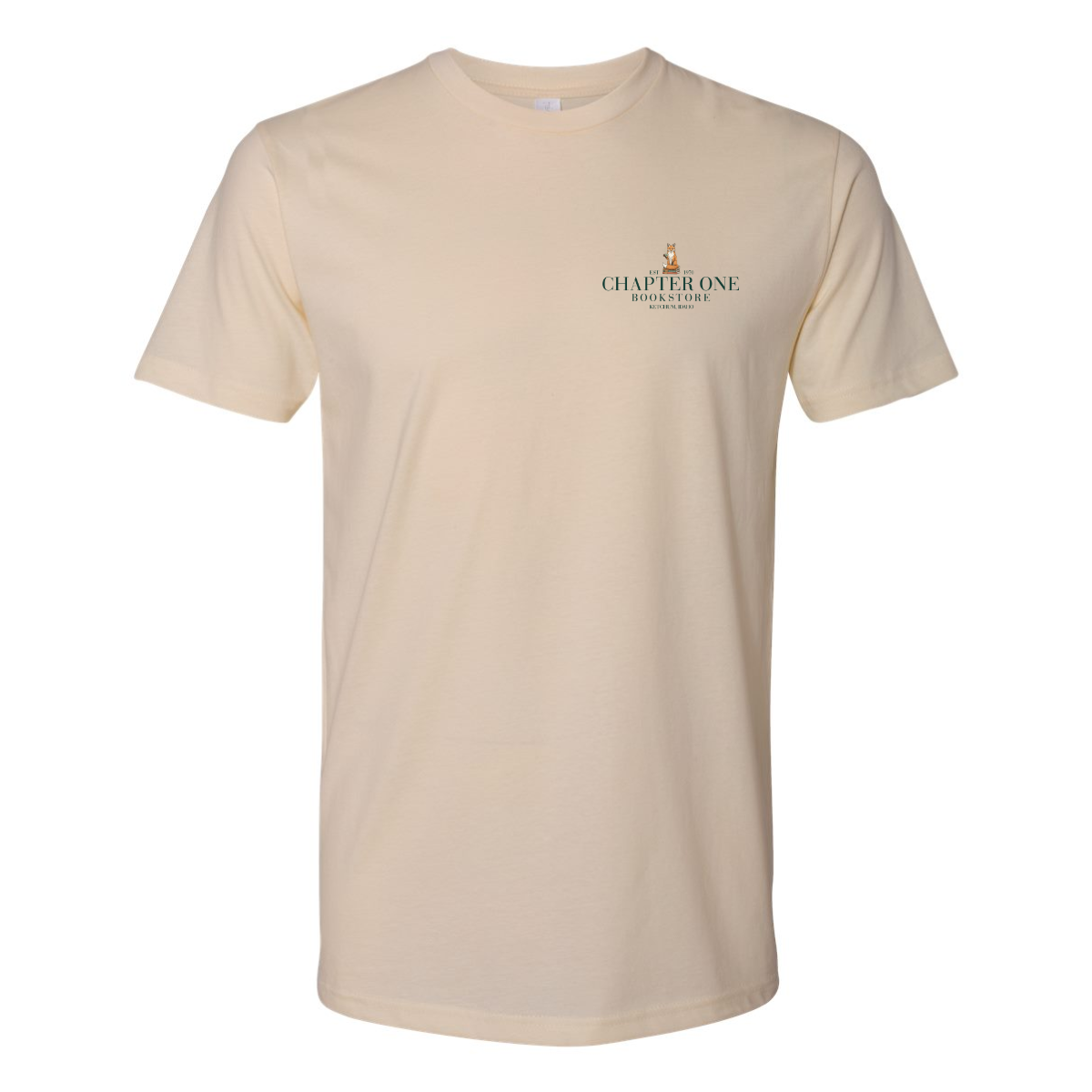 Adult Chapter One Bookstore Next Level Cotton T-Shirt