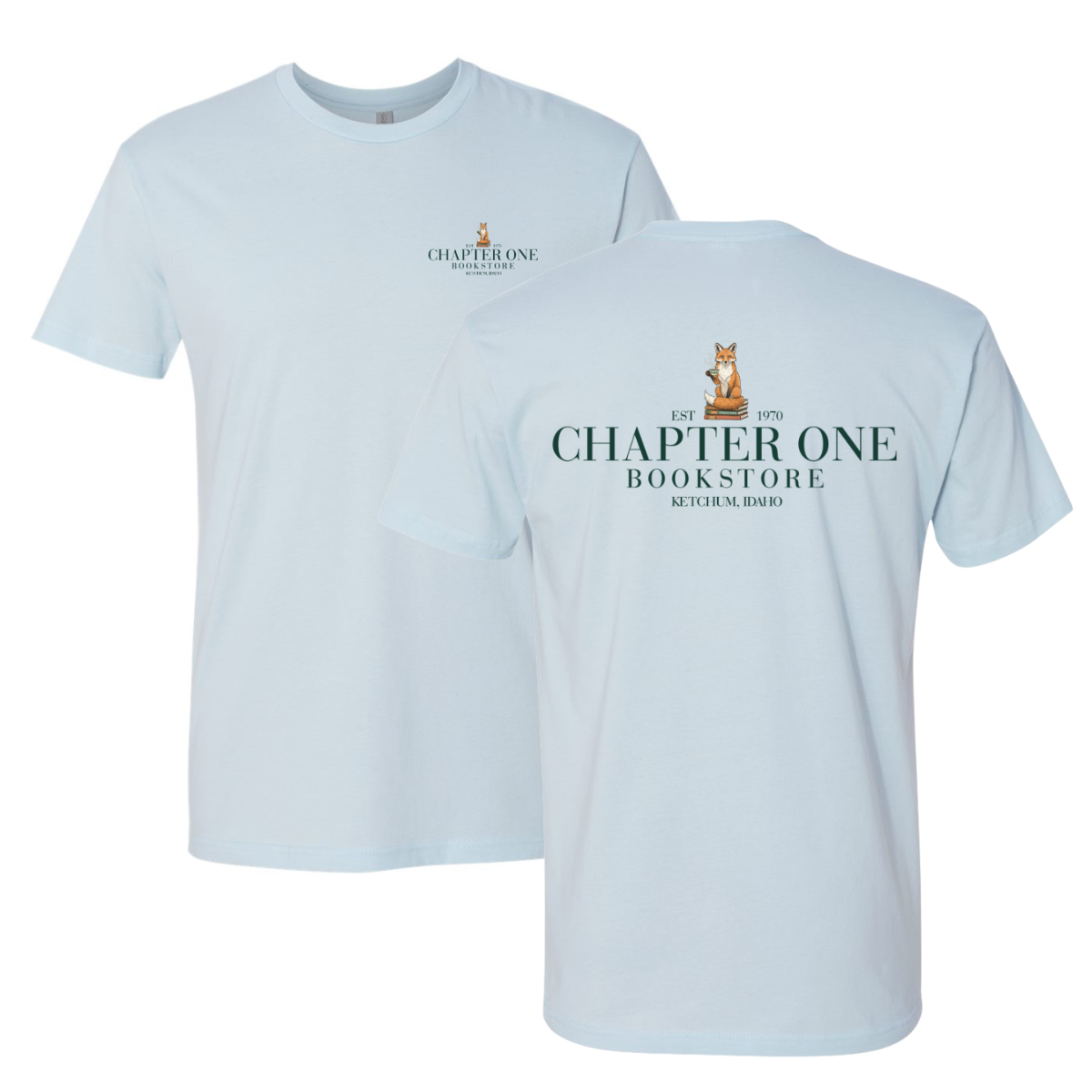 Adult Chapter One Bookstore Next Level Cotton T-Shirt