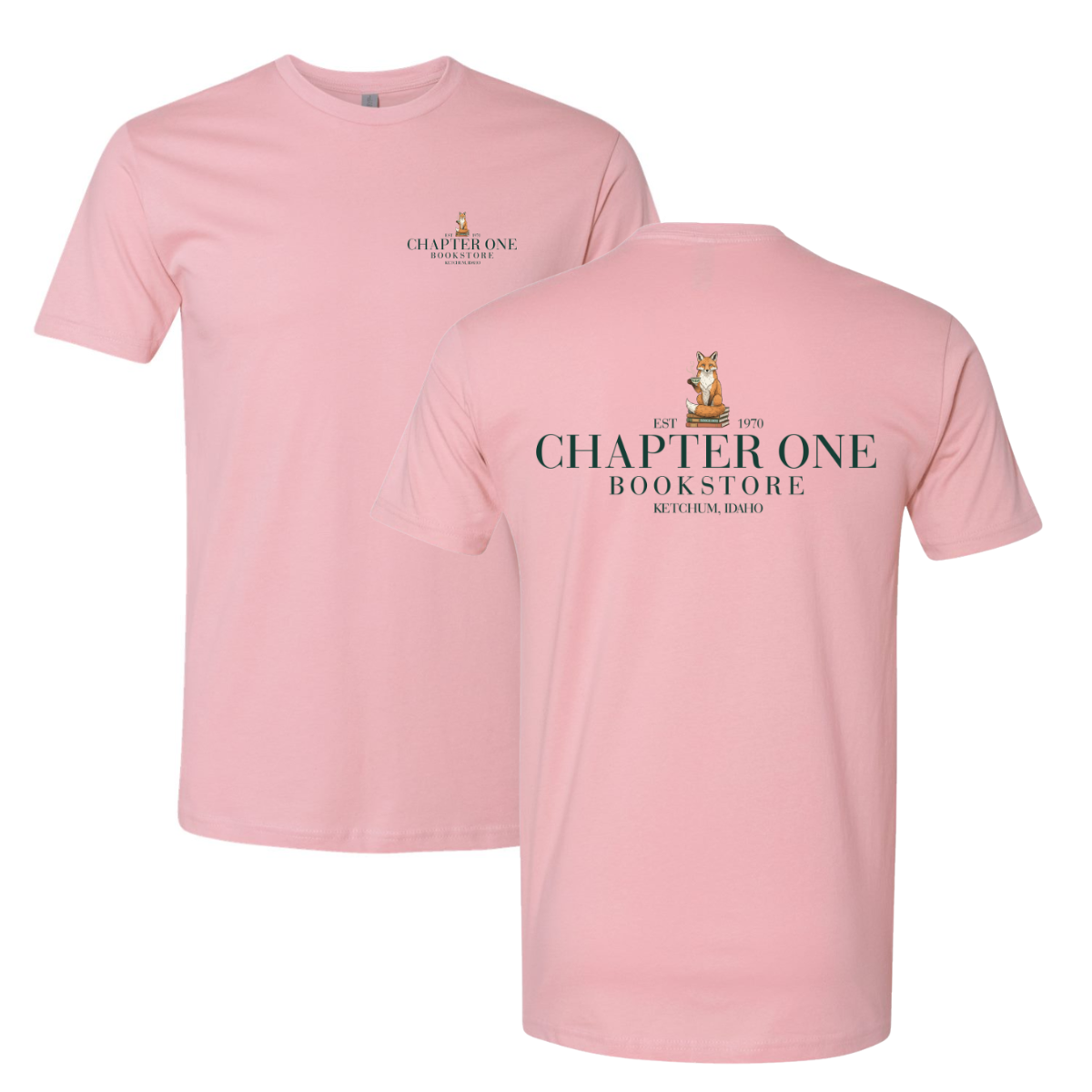 Adult Chapter One Bookstore Next Level Cotton T-Shirt